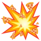 collisione + pizza