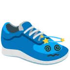 stella con scia + scarpa sportiva