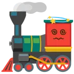 stella con scia + locomotiva