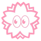 fiore bianco + occhi