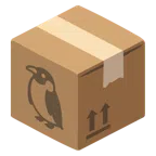 Paket + Pinguin