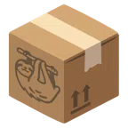 Paket + Faultier