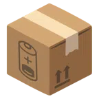 Paket + schwache Batterie