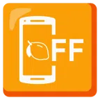 mobile phone off + lemon