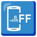 mobile phone off + skis