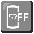 mobile phone off + koala