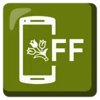 mobile phone off + bouquet