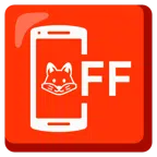 mobile phone off + fox