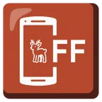 mobile phone off + deer