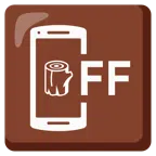 mobile phone off + wood