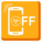 mobile phone off + biohazard