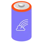 Batterie + Regenbogen