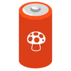Batterie + Fliegenpilz