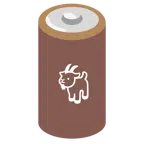 Batterie + Ziege