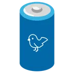 Batterie + Vogel