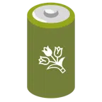 Batterie + Blumenstrauß