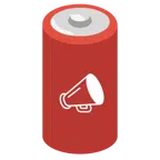 Batterie + Megafon