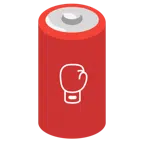 Batterie + Boxhandschuh
