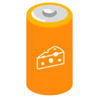 Batterie + Käsestück