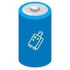 Batterie + Gepäck
