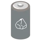 Batterie + Felsen