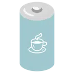 Batterie + Heißgetränk