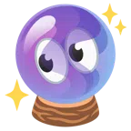 crystal ball + eyes