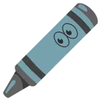 pastel boya + gözler