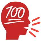persona che parla + 100 punti