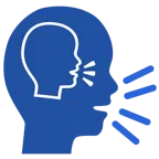 speaking head + speaking head