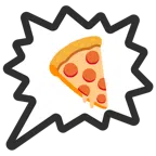 right anger bubble + pizza