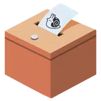 urna elettorale con scheda + lumaca