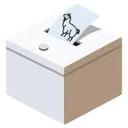urna elettorale con scheda + lama