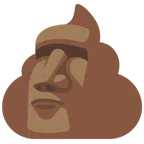 Statue + Kothaufen