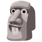 moai + szalona twarz