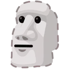 Statue + gestricheltes Gesicht