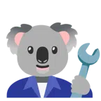 martello e chiave inglese + koala