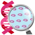 DNA + auf Lippe beißen