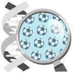 dna + pallone da calcio