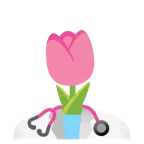 stetoscopio + tulipano