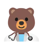 stetoscopio + orso