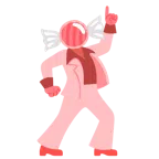 Discokugel + Bonbon