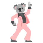 Discokugel + Koala