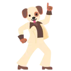 Discokugel + Hundegesicht