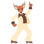 Discokugel + Hirsch