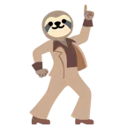 Discokugel + Faultier