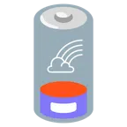 schwache Batterie + Regenbogen