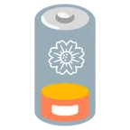 schwache Batterie + gelbe Blüte