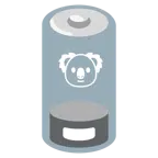 schwache Batterie + Koala