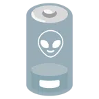 schwache Batterie + Außerirdischer